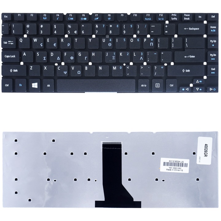 Tastatura laptop Acer Aspire 3830, 4830, E1-410, neagra, fara cadru