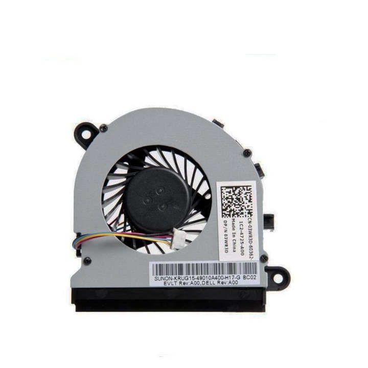 Cooler Procesor pentru DELL LATITUDE E5520, 7x6cm, 4 pini