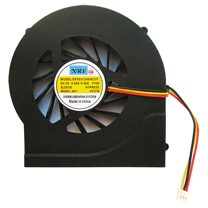 Охладител за процесор HP Pavilion DV6-3000 DV7-4000 3PIN 70x68x13mm