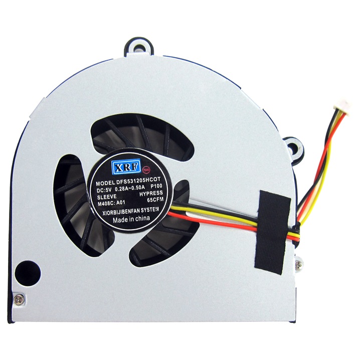 Cooler Procesor pentru Laptop, Kipo, 3PIN, 70x75x12mm, pentru Toshiba P750 P750D C660 C665 C655 C650 A660 A665 A665D