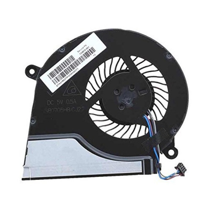 Cooler Procesor Laptop, 724870-001, 2PIN, 1x8.5cm, pentru HP Pavilion 15-E, 17-E, set