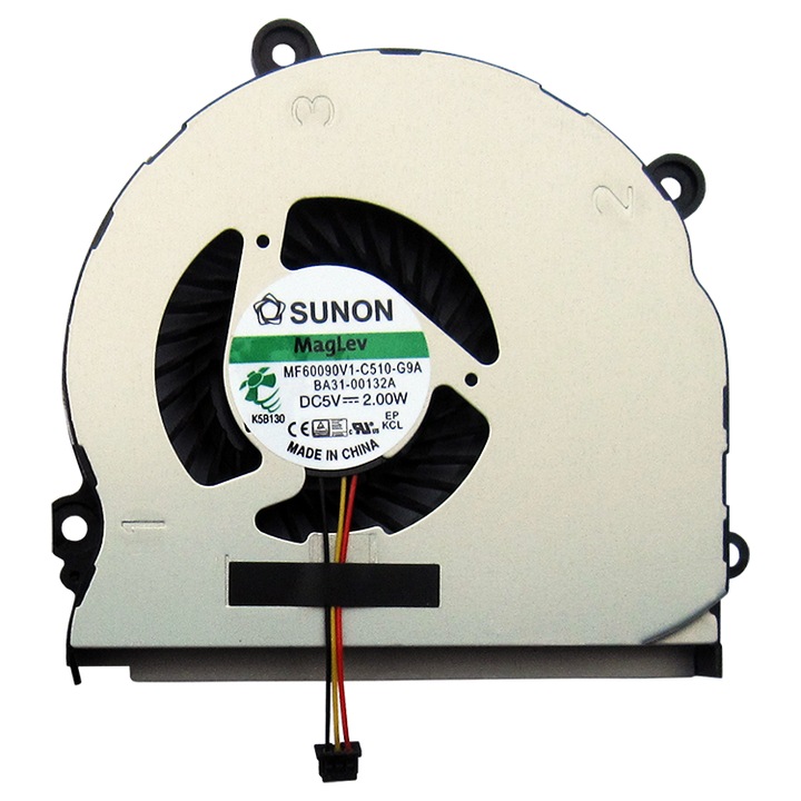 Cooler Procesor pentru Samsung NP355E5C 3PIN 75x81x11mm