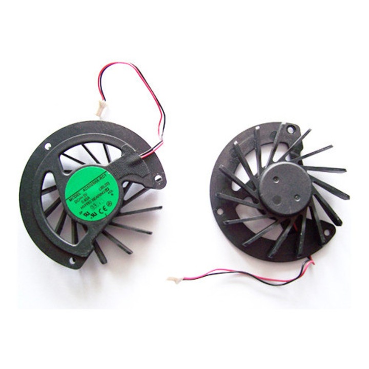 Cooler Procesor Laptop HP Compaq CQ40 CQ45 DV4, 53mm diametru, 7mm grosime, 2PIN