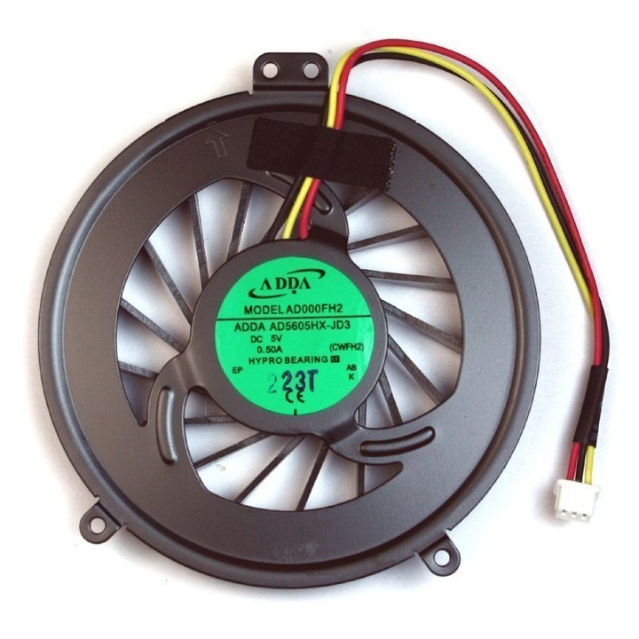 Ventilator pentru Fujitsu Lifebook A530 A531, 5V, 0.5A, 60x10mm