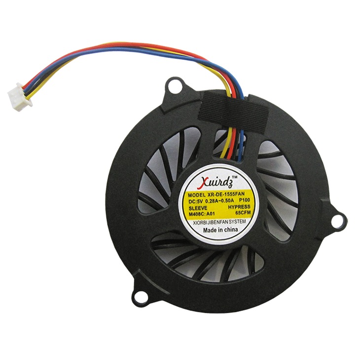 Cooler Procesor Dell Studio 1535 1536 1537 1555 1556, 4PIN, 55mm, 65CFM