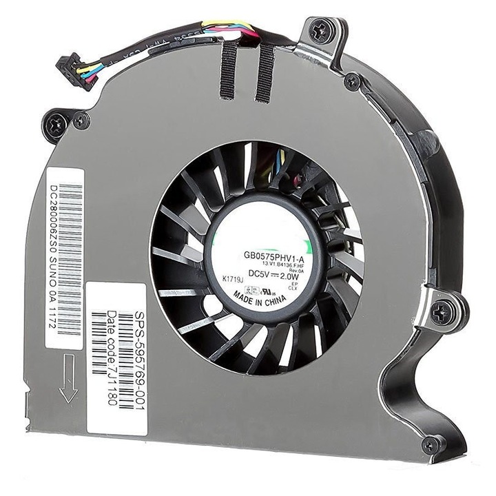 Cooler Procesor Laptop HP EliteBook 8540w 8540P B4136, 595769-001, 13.V1.B4136.F.HF