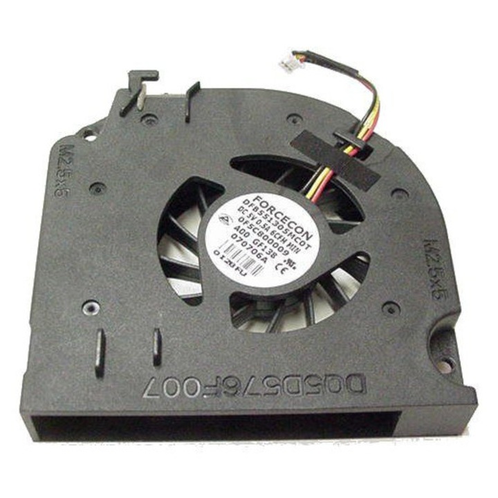 Cooler Procesor pentru Dell D820 D830 D531 M4300 3PIN, 70x74x13mm, 5V, 0.44A