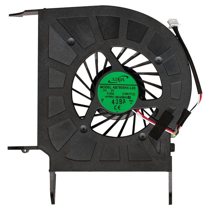 Cooler Procesor Laptop 3PIN pentru HP DV6 DV5, 6.5x7.5cm