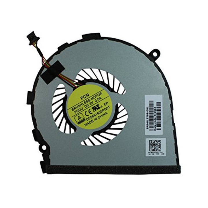 Cooler Procesor Laptop HP Envy 17-N000 17-N078CA 17-N151NR M7-N M7-N101DX 813798-001