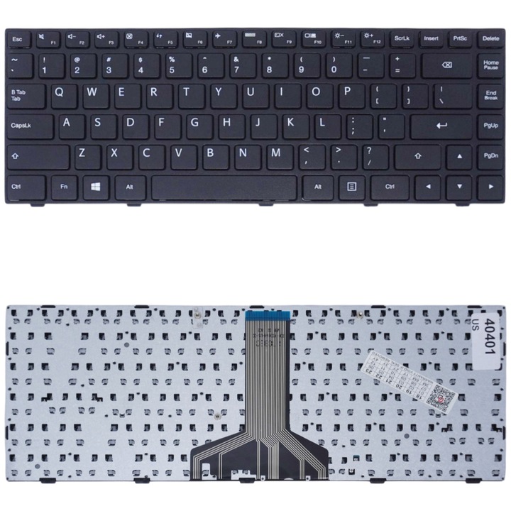Tastatura laptop IdeaPad 100-14, 100-14IBD, 100-14iBY, 100A, 5N20J30789, 5N20J30735, 5N20H47053, 5N20H47067, set