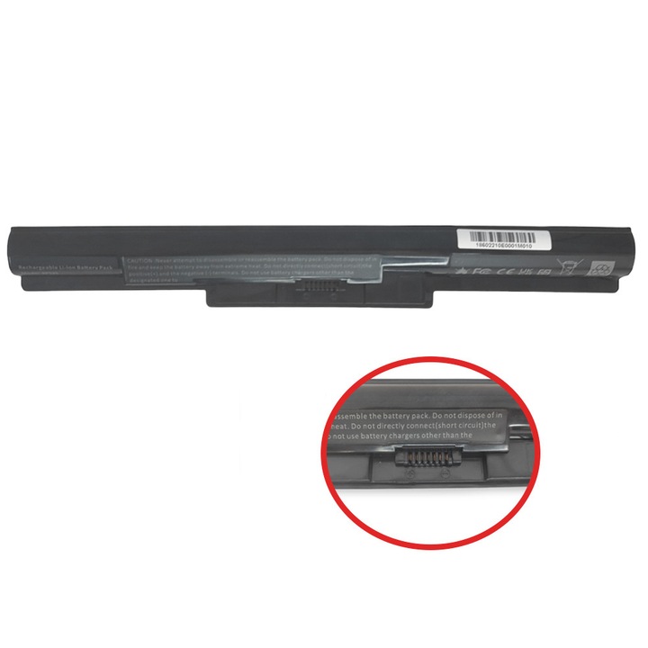 Baterii Laptop - Baterii pentru Sony Vaio SVF142 SVF152C29L SVF152A27T SVF152A24T SVF152A25T 14E 15E VGP-BPS35 VGP-BPS35A SVF142C29M SVF152C29M - Calitate superioara OEM (1-BAT0001(2.2Ah))