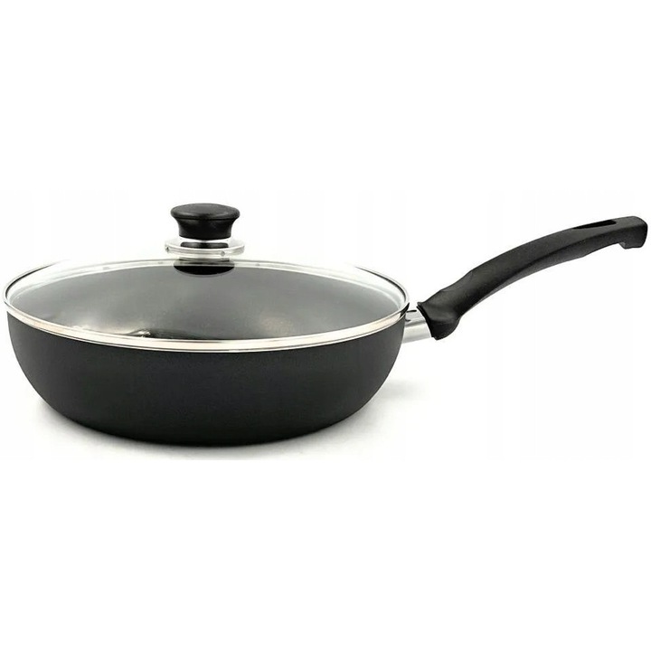 Ballarini Lipari 28 cm-es serpenyő szett fedővel, gáz- és indukciós főzőlapokhoz