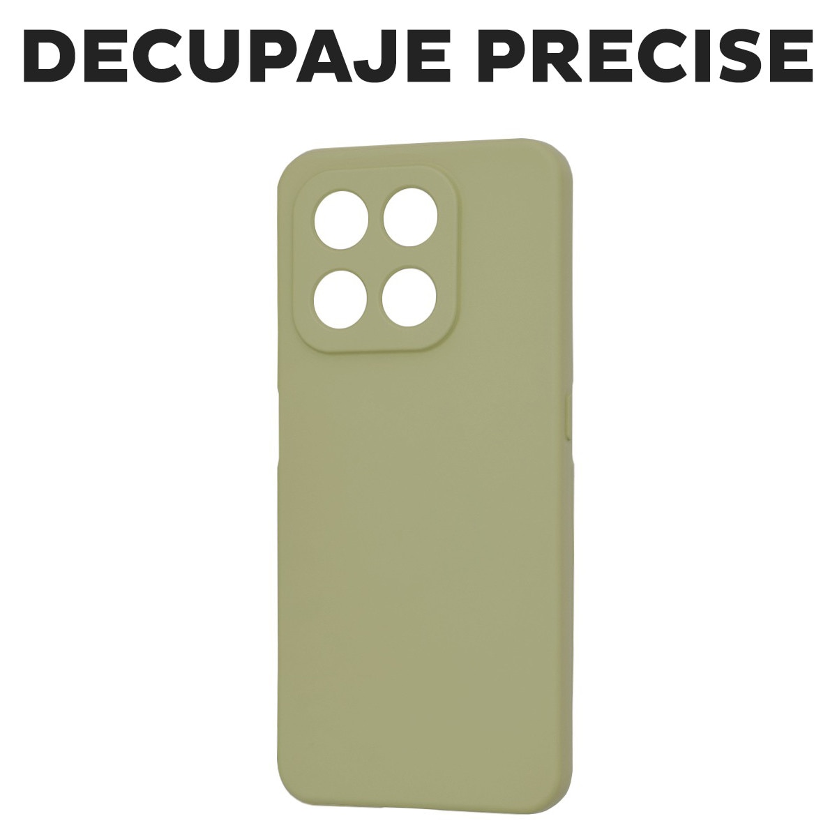 Husa pentru Honor 400 Smart 5G / 400 Smart 4G / X7d 4G Daden® Silicon SoftFlex, Ultra Slim, Protectie sporita, Interior de microfibra, Verde matcha