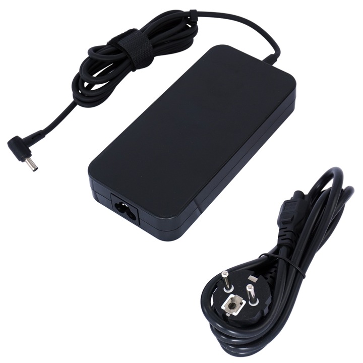 Зарядно за лаптоп Asus ZenBook Flip 15 Q528EH-202BL, 120W, 19V, 6.32A, черно, комплект