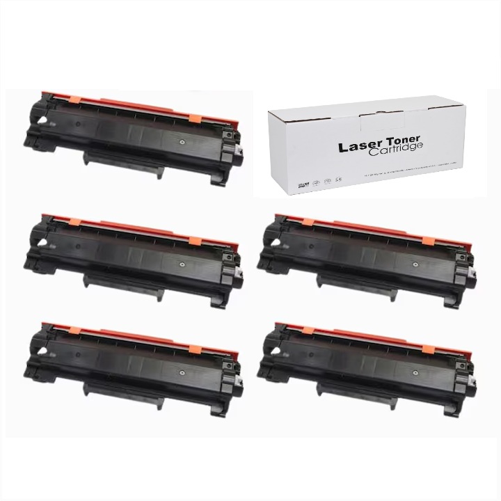 Set 5 cartușe toner compatibile HQ-WB TN2421, negru, 15000 pagini