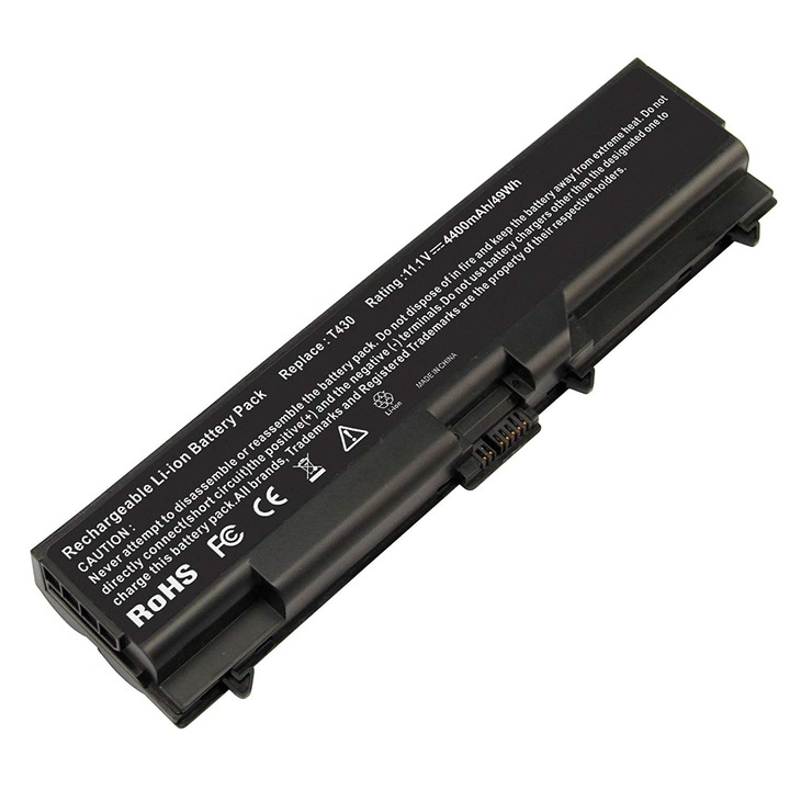Батерия за лаптоп - Батерия за Lenovo ThinkPad W510 SL510 L512 T520 T520I W520 L520 T530 T530I Series 42T4795 45N1013 45N1708 45N1001 45N1107 45N1105 (Ref.1-BAT0036(4.4Ah)