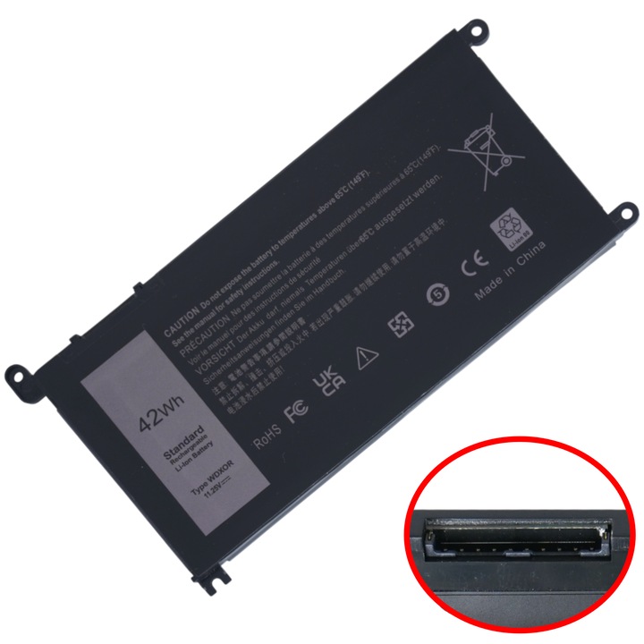 Baterie laptop - Baterie pentru Dell Inspiron 13 5368 5378 7368 7378 Inspiron 15 5568 5570 7569 7569 7579 5578 5567 5565 3585 P75F001 (1-BAT0073(42WH))