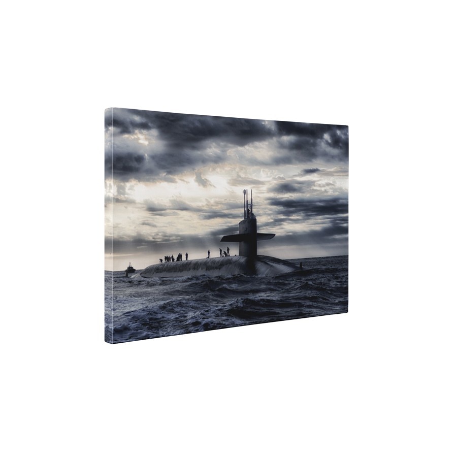 Submarin - Tablou Canvas - 90x120 cm