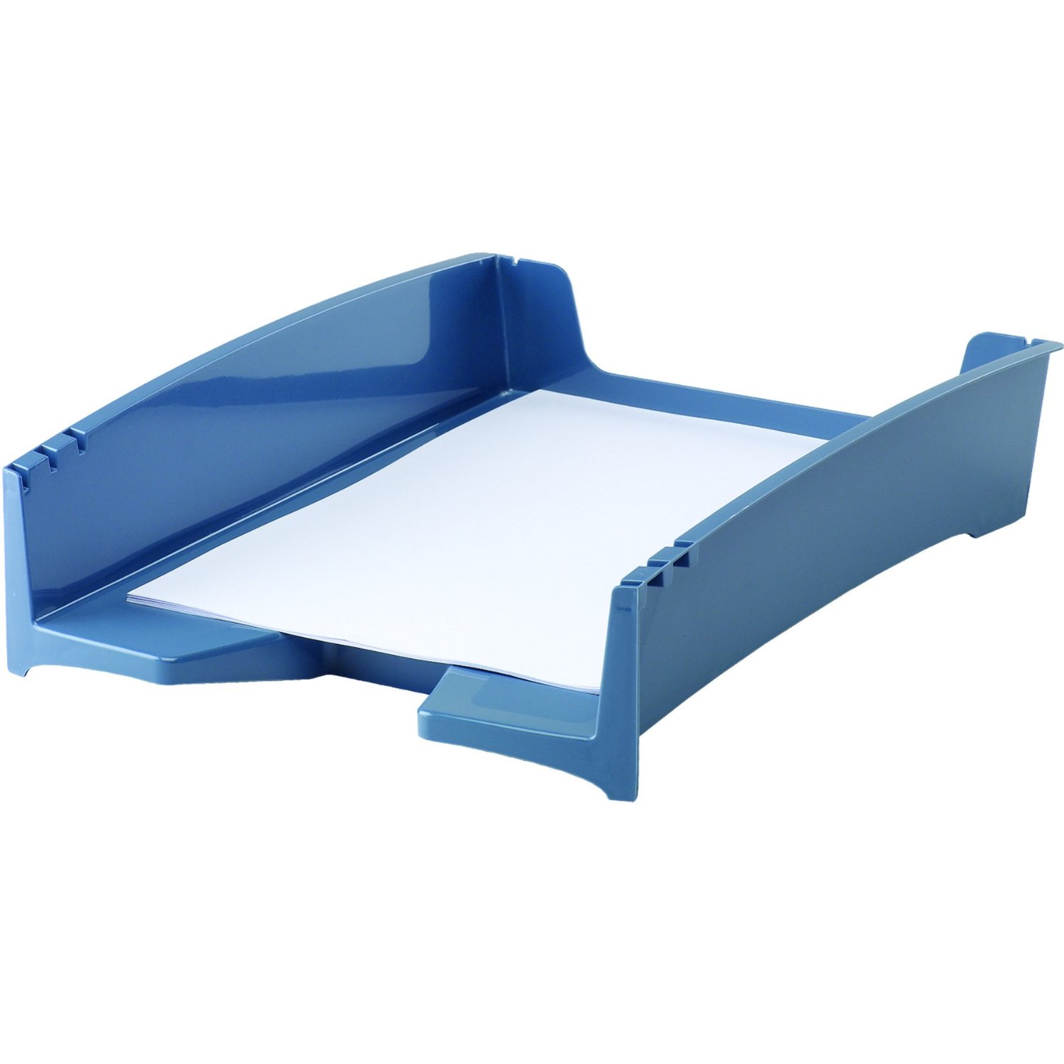 Tavita pentru documente Fellowes Green2Desk, Albastru