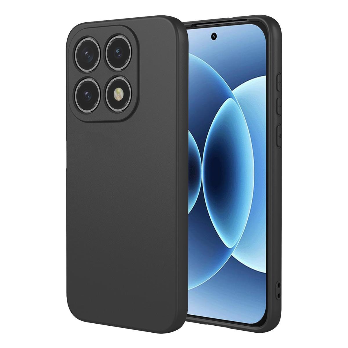 Husa pentru Xiaomi 17 Daden® Silicon SoftFlex, Ultra Slim, Protectie sporita, Interior de microfibra, Negru