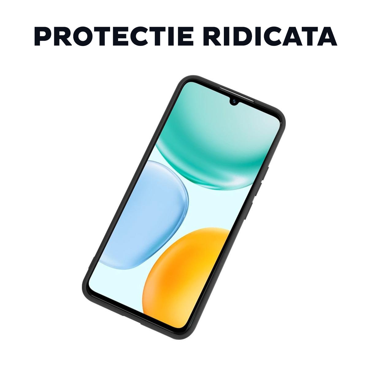 Husa pentru Honor 600 Pro Daden® Silicon SoftFlex, Ultra Slim, Protectie sporita, Interior de microfibra, Verde menta