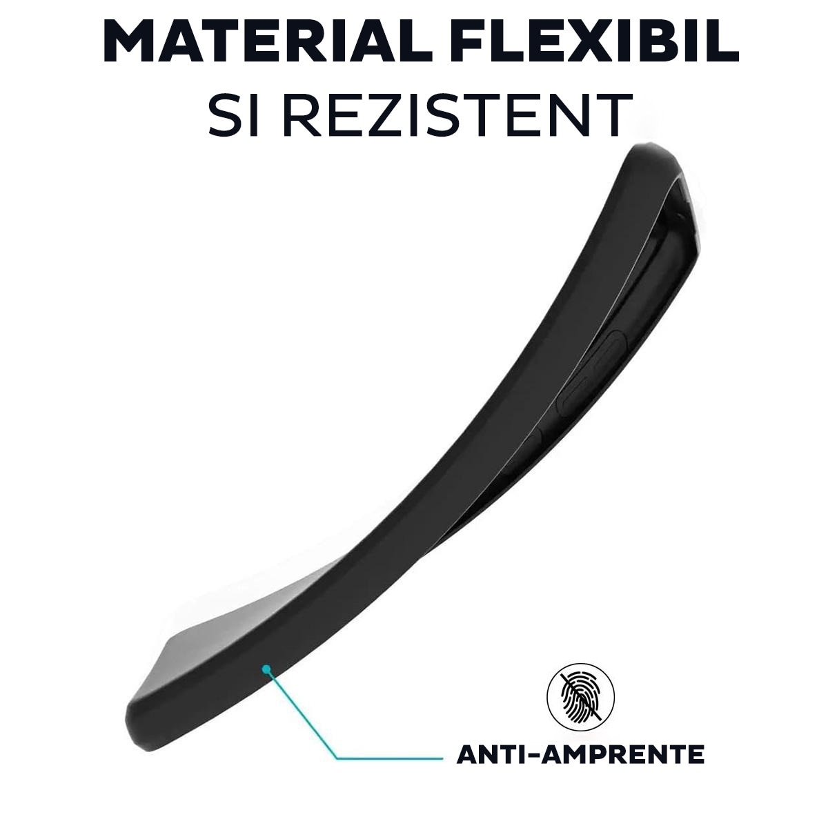 Husa pentru Honor 600 Pro Daden® Silicon SoftFlex, Ultra Slim, Protectie sporita, Interior de microfibra, Verde menta