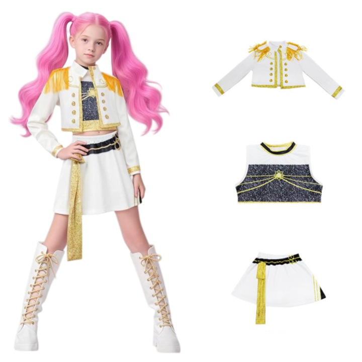 Costum de cosplay copii, Lumi Mirazoe, K-POP Witch Hunter Girls, 160