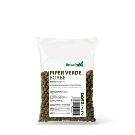 Piper verde boabe Driedfruits - 250 g - eMAG.ro