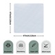 Paturi Miracle Baby pentru nou-nascuti, patura din muselina de bambus si bumbac pentru bebelusi, baieti sau fetite, 120x120cm, paturi mari de infasat pentru nou-nascuti - 47"x 47", pachet de 3，tigru