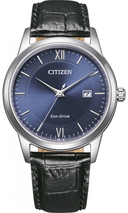 Ceas de barbati CITIZEN AW1780-17L, clasic, de culoare albastru inchis
