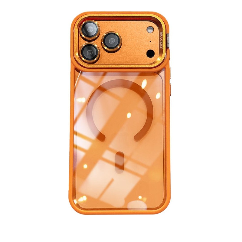 Husa telefon Rhode, set cu ruj, silicon, portocalie, pentru iPhone