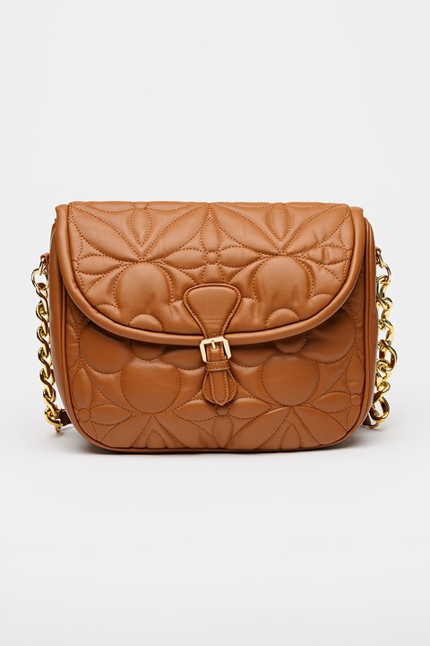 Francesca Rossi, Geanta de piele ecologica cu aspect matlasat, Maro scortisoara