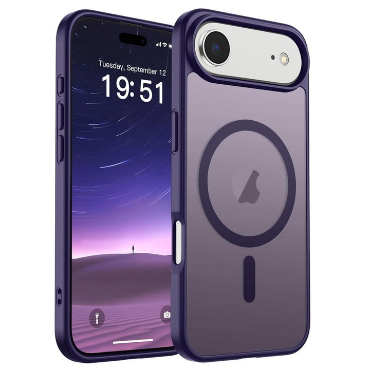 Husa telefon compatibila cu iPhone Air, violet