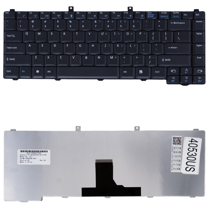 Tastatura laptop Acer Aspire 1400-5600, set, negru, dimensiuni variate