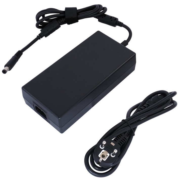 Incarcator laptop, 230W, 19.5V, 11.8A, conector 7.4x5.0mm, set cu cablu de alimentare