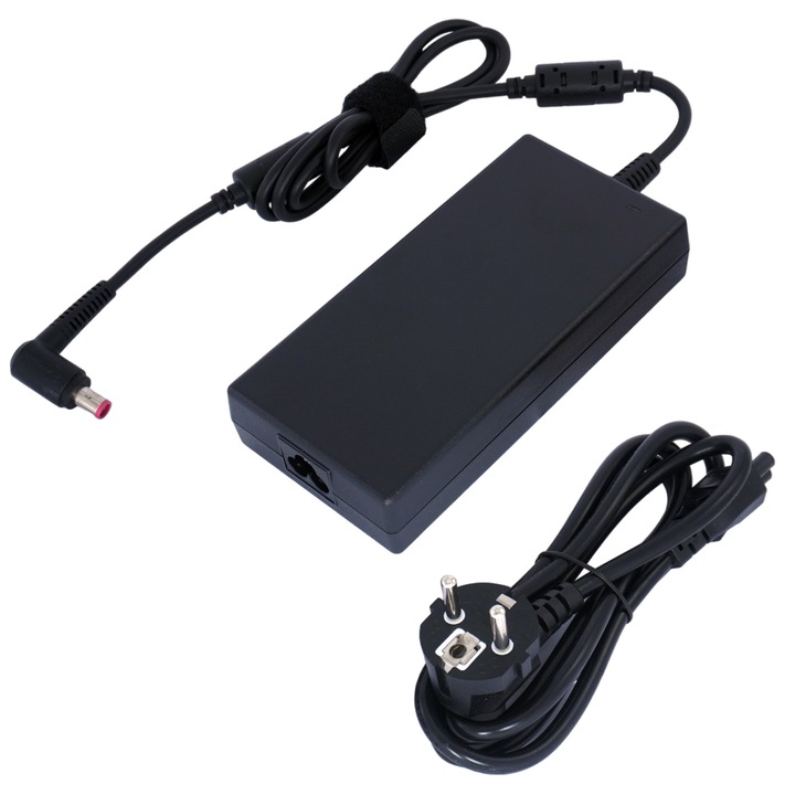 Incarcator laptop, 180W, 19.5V, 7.4mm x 5mm, set cu cablu de alimentare