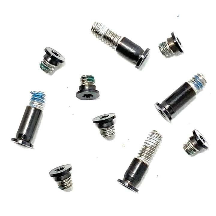 Set suruburi pentru carcasa inferioara MacBook Air Retina 13" A1932 A2179 A2337, gri, 10 bucati