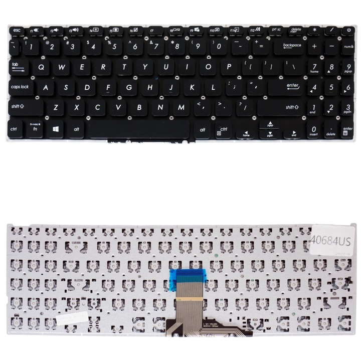 Laptop billentyűzet ASUS X515EA-hoz, készlet, 90NB0TY2-R31RU0, 90NB0TY2-R32RU1, 90NB0TY2-R34RU1, 90NB0TY3-R32SP0, 90NB0TY2-R34SP1, 90NB0TY3-R32SF0, 90NB0TY2-R34SF1, 90NB0TY2-R34TU1