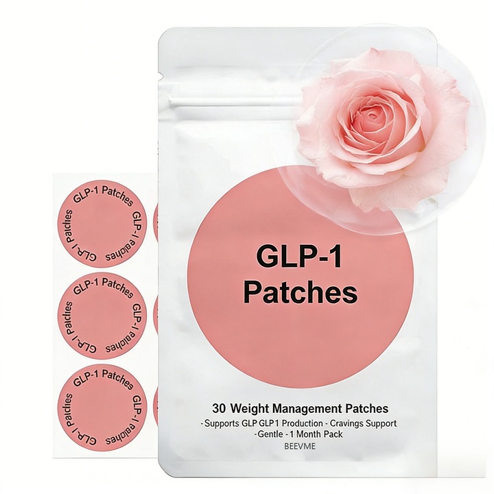 30 Plasture Gestionare Greutate Naturala (Artemisia+Ghimbir) Infuzate cu Sprijin Detox, Control Apeluri Mancare, Absorbtie Piele, Vegana Unisex