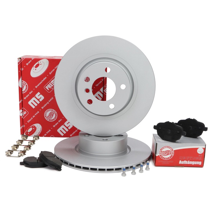 Master-Sport féktárcsa és fékbetét készlet, BMW X3 (F25), X4 (F26), szellőztetett, 330x71mm, 5 lyuk