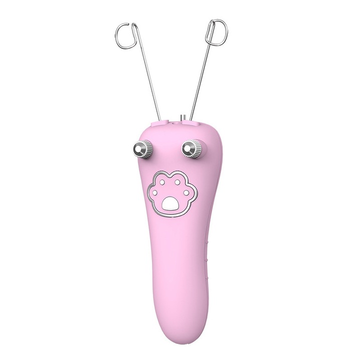 Електрически епилатор XICENRM розов 10x15x5cm за лице и тяло