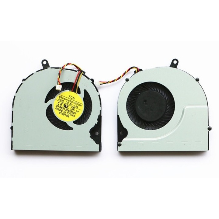 Ventilátor laptop - CPU hűtőventilátor Toshiba Satellite S50-A S55-A S50T-A S55T-A S50D-A S55D-A sorozatokhoz H000047170 (Ref.Nr.80459)