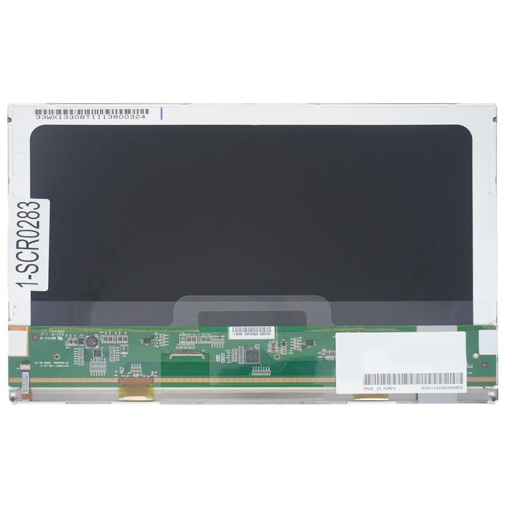 Laptop képernyő 13.3", 1280x800, fényes, nem érintőképernyős, 40 tűs készlet