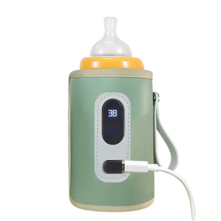 Husa incalzitoare pentru biberon, control temperatura, 5 niveluri de temperatura