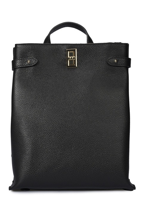 Massimo Castelli, Rucsac dreptunghiular din piele, Negru