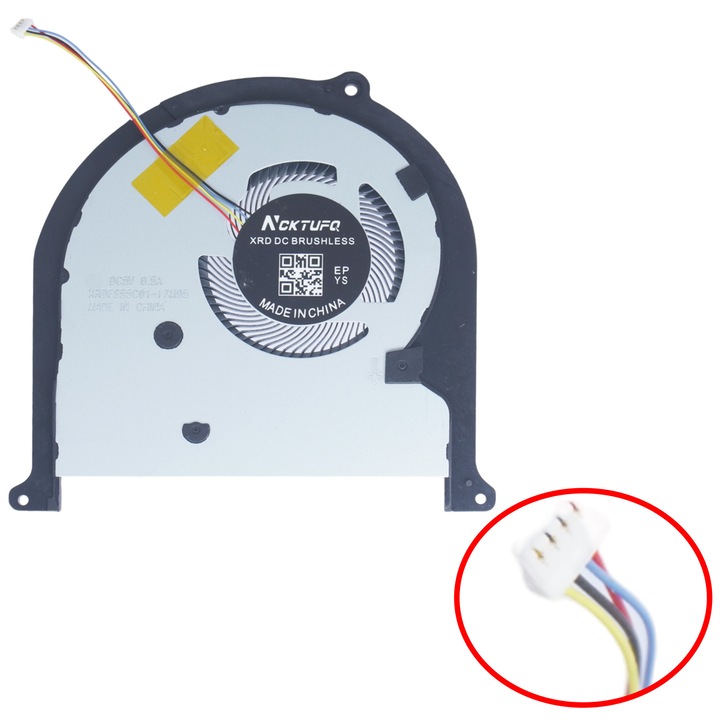 Racitor procesor original 13N1-3HA0101, 4 fire, 4 pini