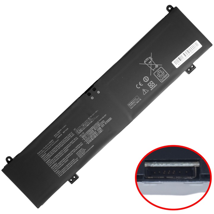 Laptop akkumulátor - Akkumulátor Asus ROG Zephyrus M16 GU603 GU603HE GU603HM GU603HR C41N2013 C41N2013-1 0B200-03880000 0B200-03880100 15.4V 90Wh 5845mAh ( Ref.1-BAT0616 )