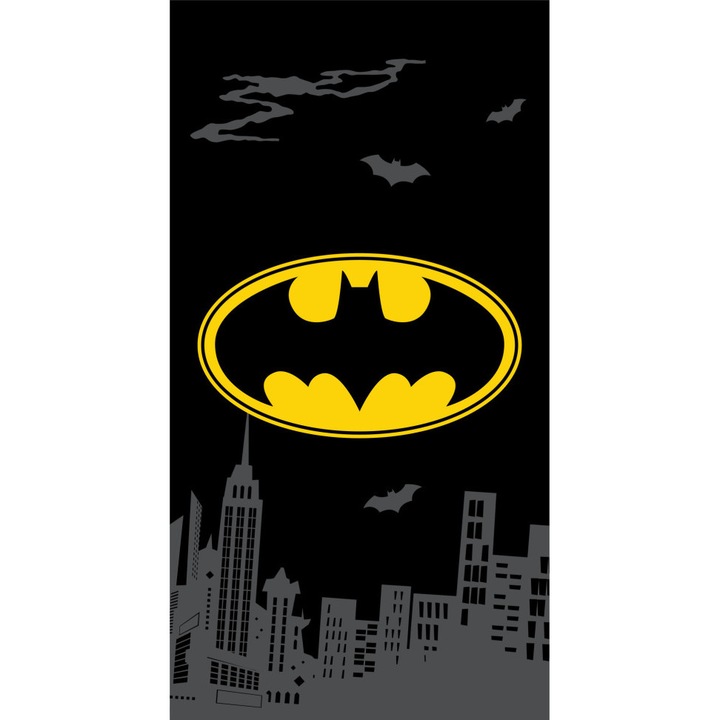 Батман The Emblem кърпа за баня, плажна кърпа 70x140см