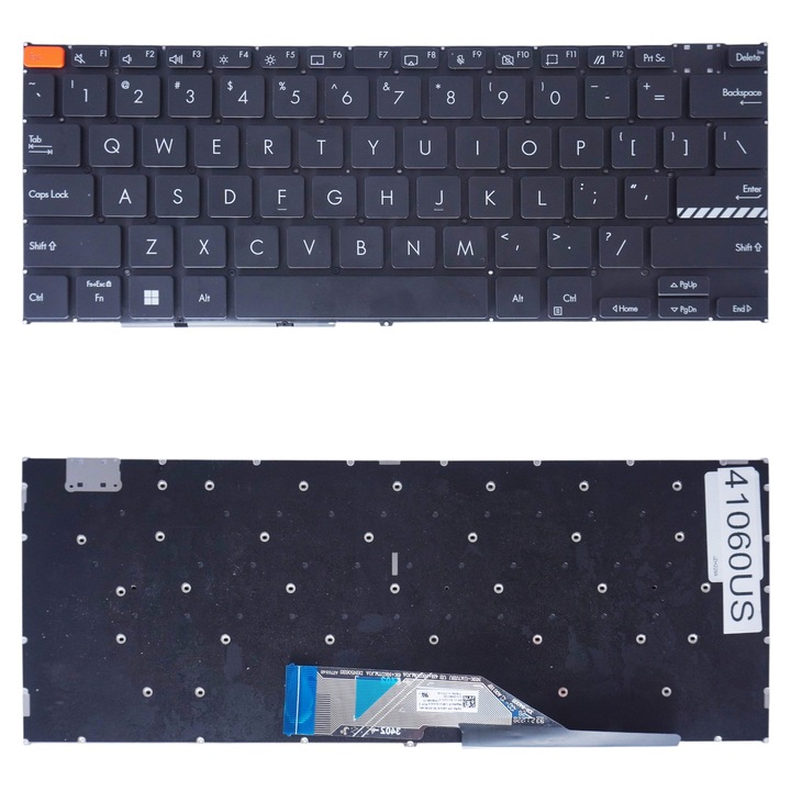 Tastatura laptop pentru Asus Vivobook S 14X S5402, fara cadru, neagra