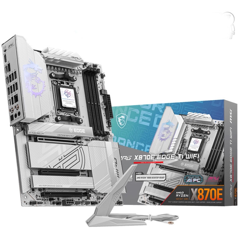 Placa de baza MSI MPG X870E EDGE TI WIFI, DDR5, Socket AM5